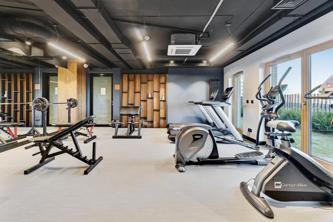 Nadmotlawie Riverside - Sauna, Gym & Parking By Downtown Apartments Gdansk Exterior photo