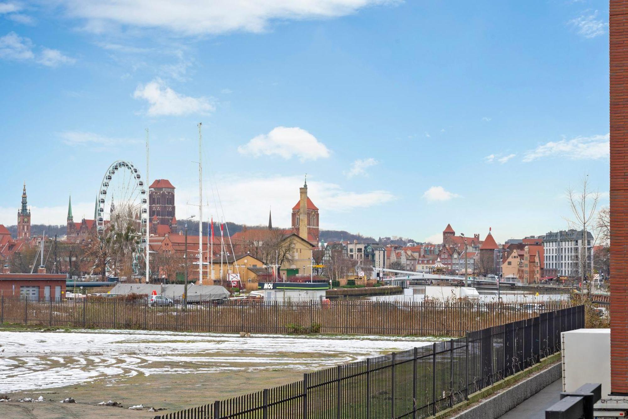 Nadmotlawie Riverside - Sauna, Gym & Parking By Downtown Apartments Gdansk Exterior photo