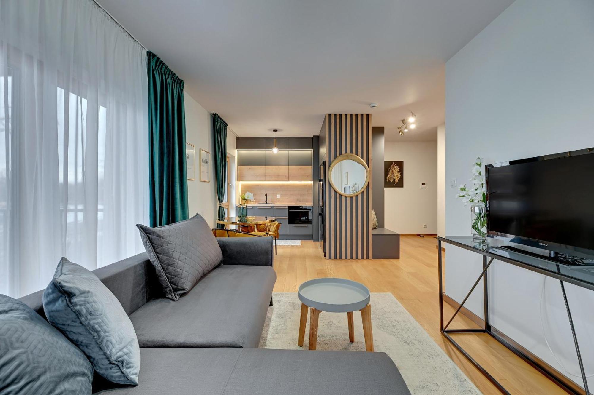 Nadmotlawie Riverside - Sauna, Gym & Parking By Downtown Apartments Gdansk Exterior photo