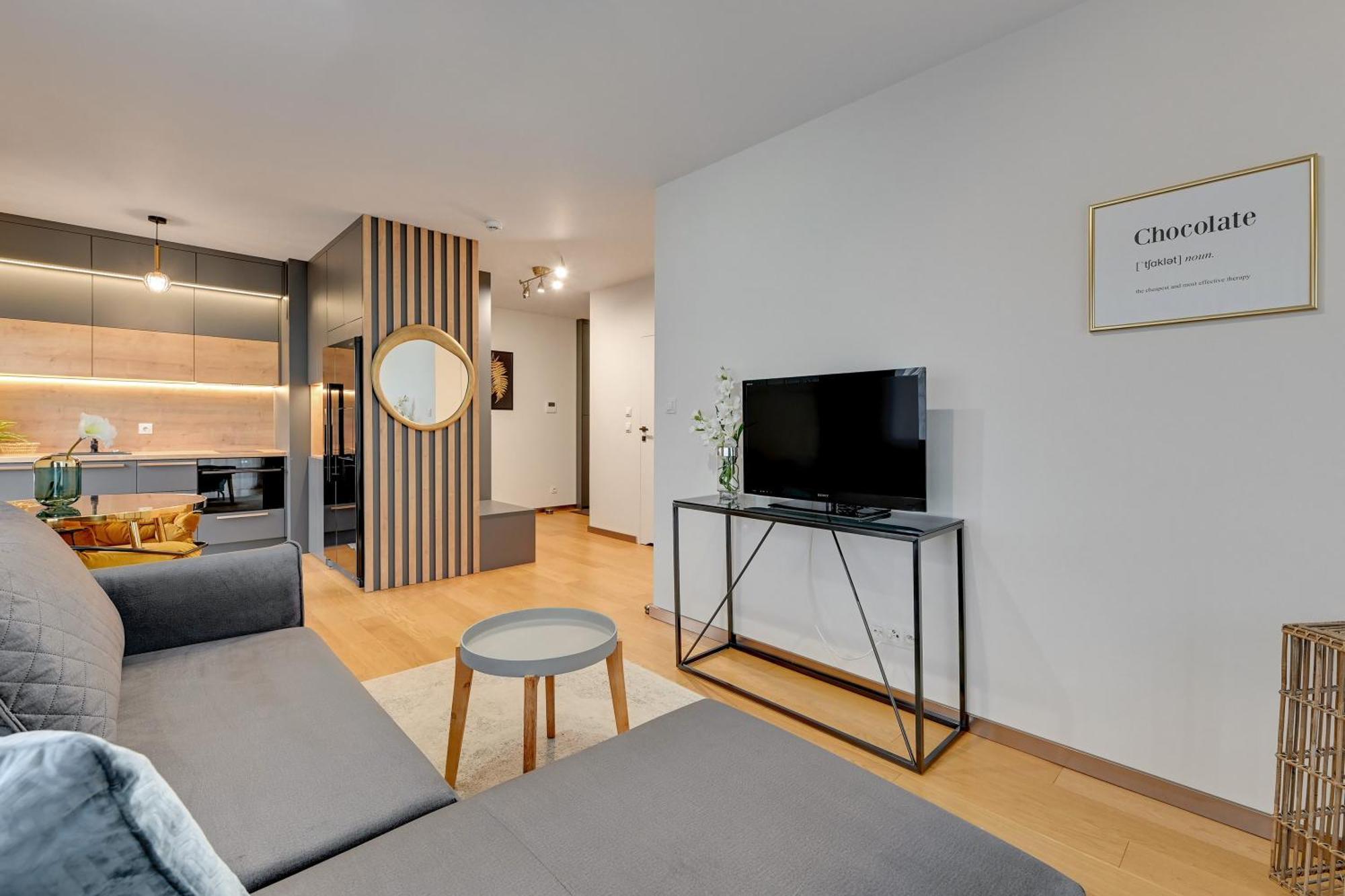Nadmotlawie Riverside - Sauna, Gym & Parking By Downtown Apartments Gdansk Room photo