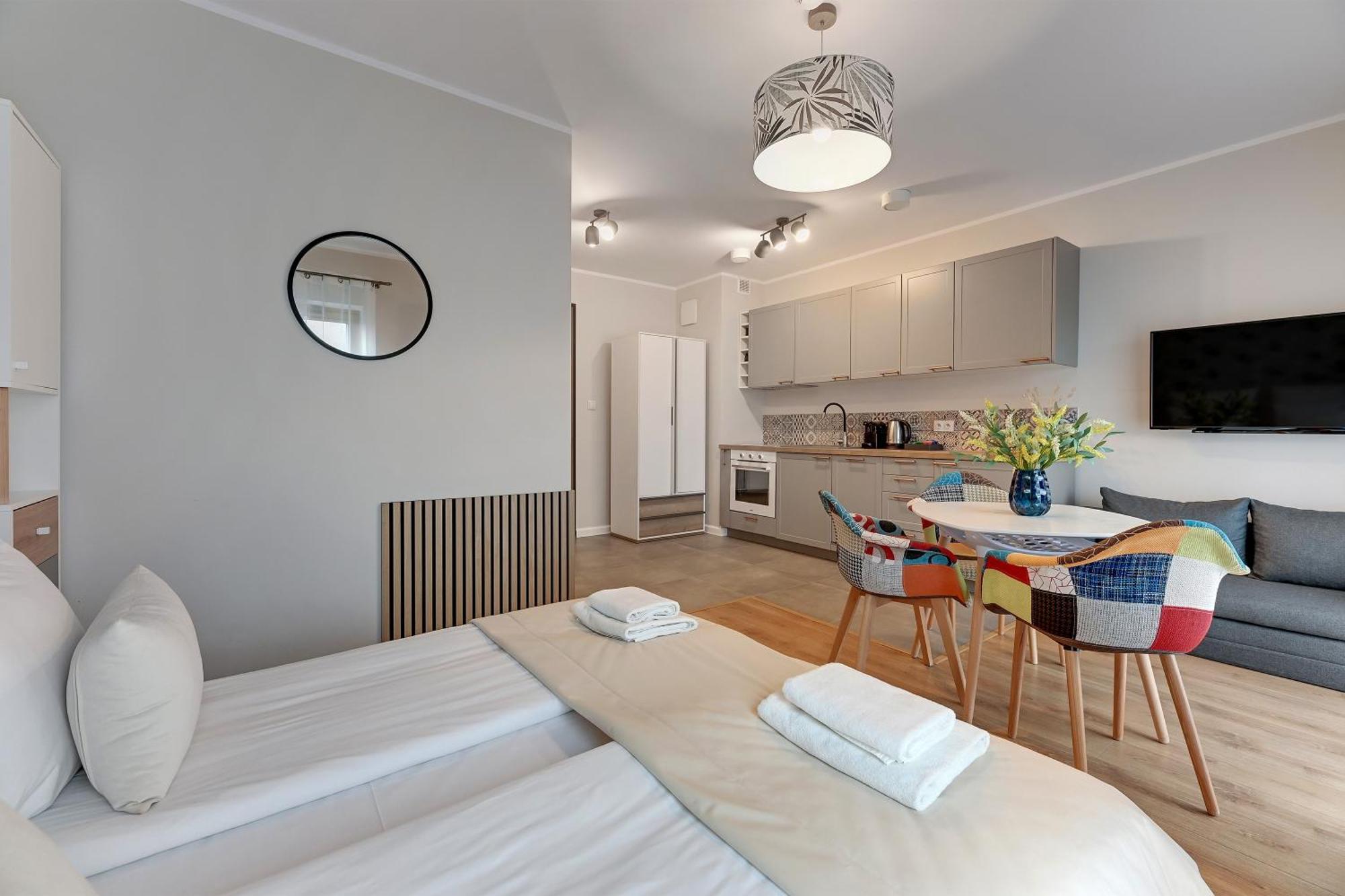 Nadmotlawie Riverside - Sauna, Gym & Parking By Downtown Apartments Gdansk Room photo