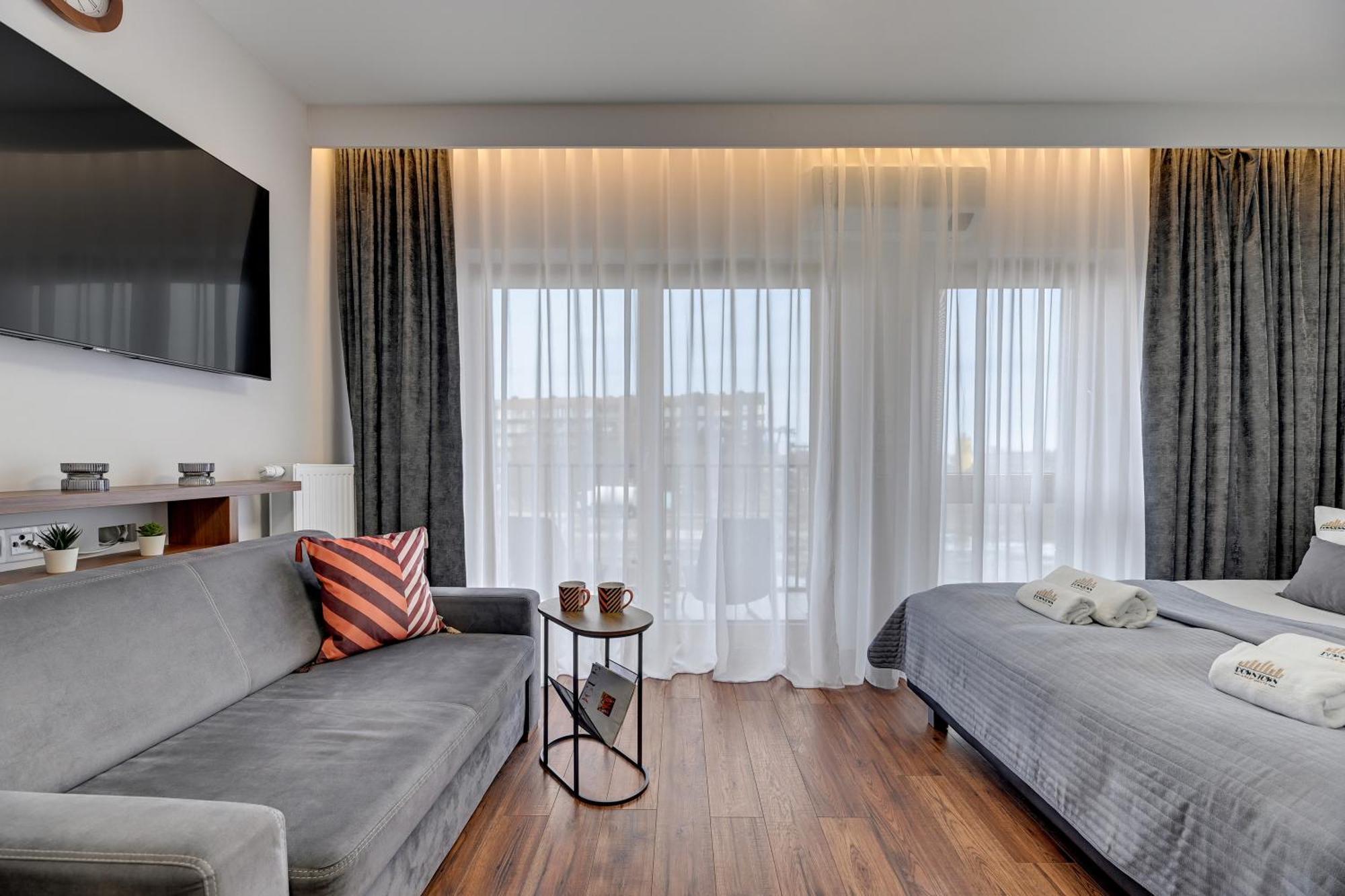 Nadmotlawie Riverside - Sauna, Gym & Parking By Downtown Apartments Gdansk Room photo